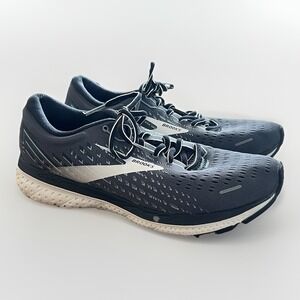 Brooks Ghost 13 Running Shoes Gray Pink Sneakers Women's 9 Athletic Gym